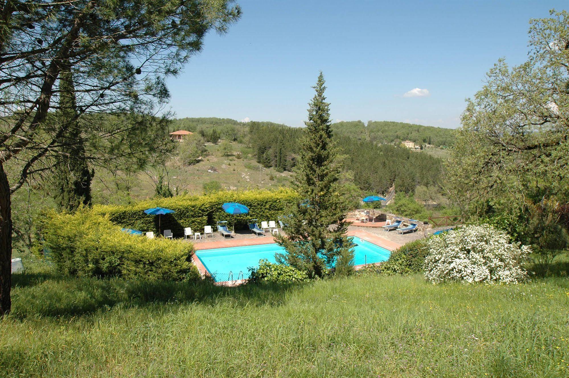 Albergo Il Colombaio Castellina in Chianti Zewnętrze zdjęcie